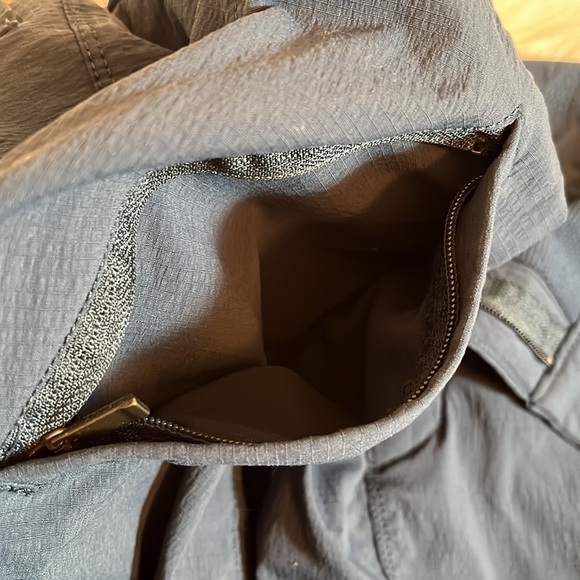 Athleta Navy Blue Cargo Skirt Size 16T - Picture 13 of 15